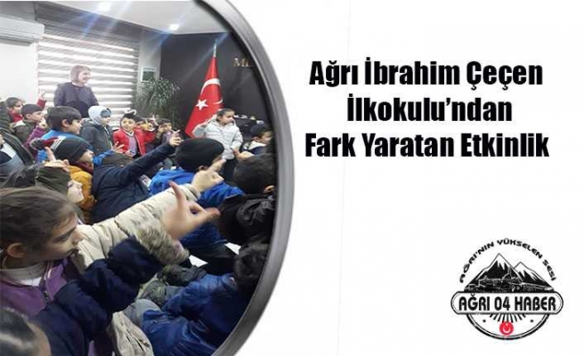 Ağrılı Miniklere Tarımsal Faliyet