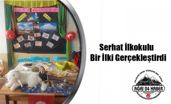 Serhat İlkokulu Bir İlki Gerçekleştirdi