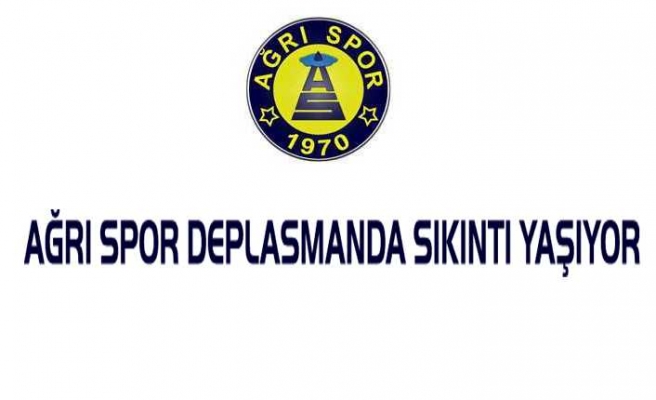 Ağrı 1970 Spor Deplasmanda Sıkıntı Yaşıyor