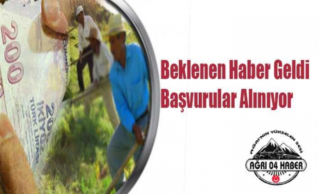 Ağrılı Çiftçiler ve Yatırım Yapmak İsteyenler Bu Haber Sizin İçin