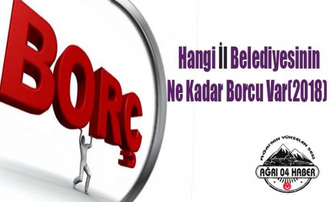 Hangi İl Belediyesinin Ne Kadar Borcu Var: Ayrıntılar Haberde