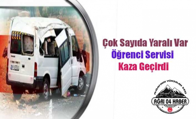 Öğrenci Servisi Kaza Yaptı: Çok Sayıda Yaralı Var