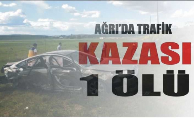 Ağrı da Ölümlü Trafik Kazası