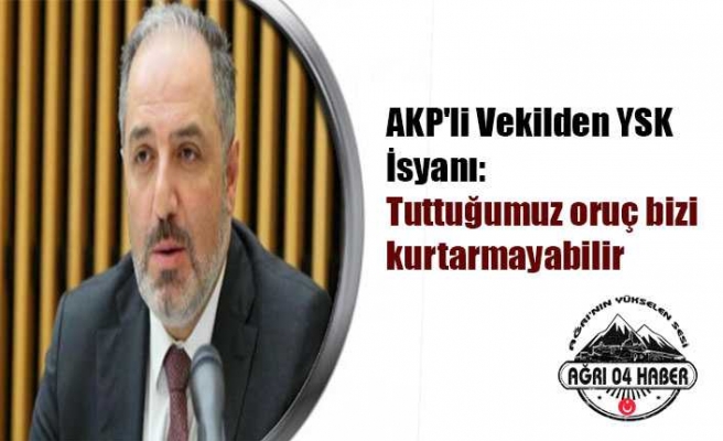 AKP li Yeneroğlu İstanbul İptaline İsyan Etti