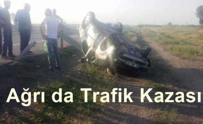 Ağrı da Trafik Kazası