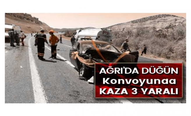 Ağrıda Düğün Kazası