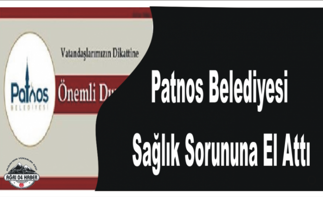 Patnos Belediyesi Duyurdu