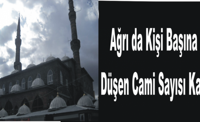 Ağrı da Camii İstatiği Açıklandı