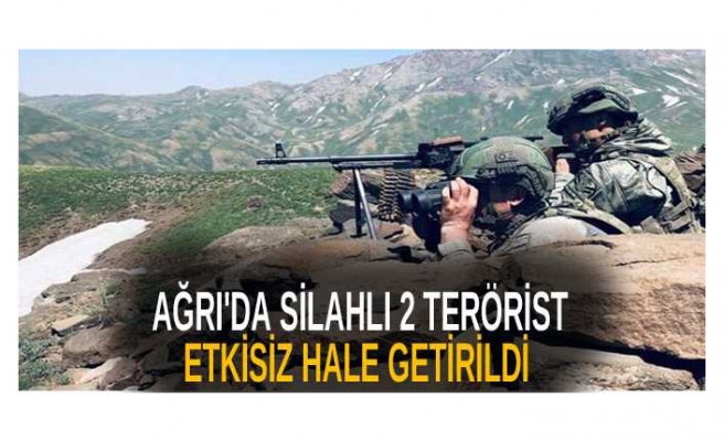 Ağrıda Terör Operasyonu