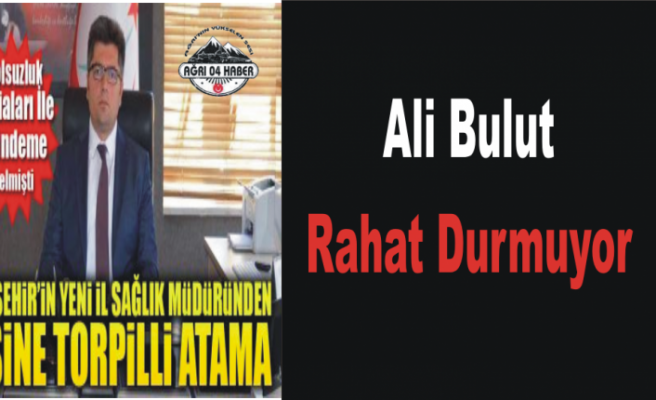 Ali Bulut Kırşehir de de Usulsüzlüklerle Gündemde