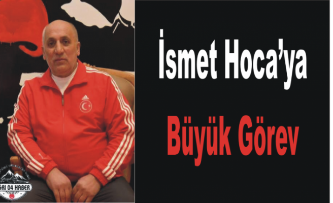 İsmet Sarı'ya Milli Görev