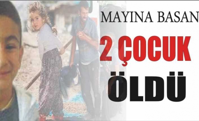 Mayın Patlaması İki Çocuk Öldü