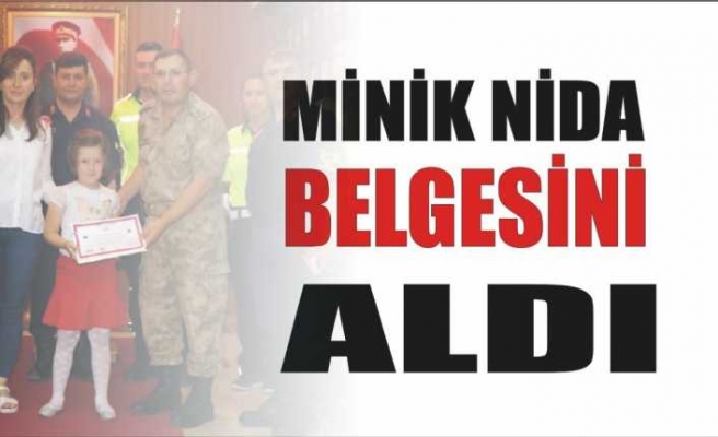 Ağrı Jandarma Nida Sena'yı Ağırladı