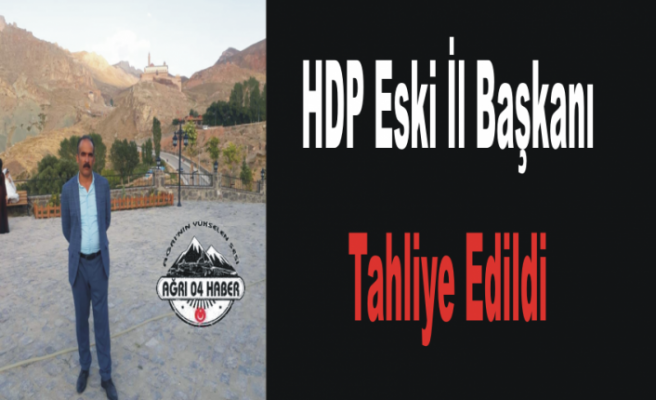 HDP'li Arpaç Tahliye Edildi