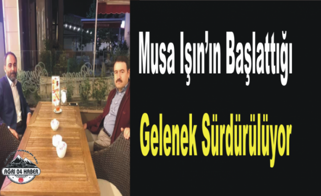 Işın’la Başlanan Gelenek Kaldığı Yerden