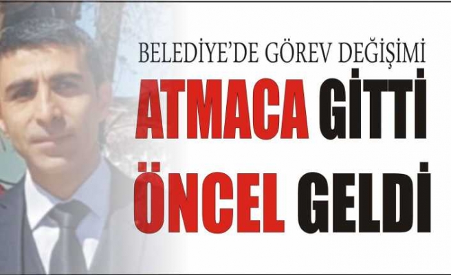 İsmail Öncel Göreve Başladı