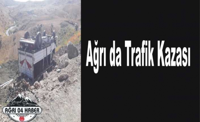 Ağrı da Trafik Kazası