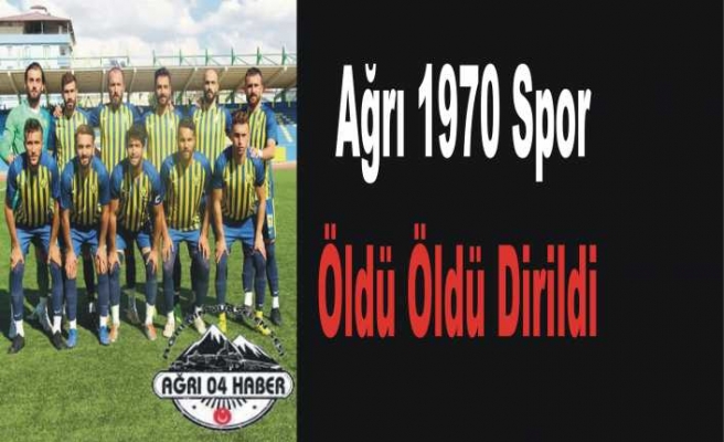 Ağrı Spor  3. Tur Biletini Aldı