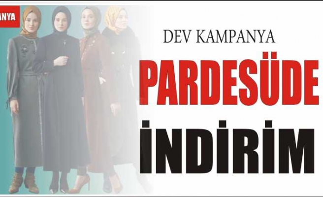 PARDESÜDE İNANILMAZ İNDİRİMLER