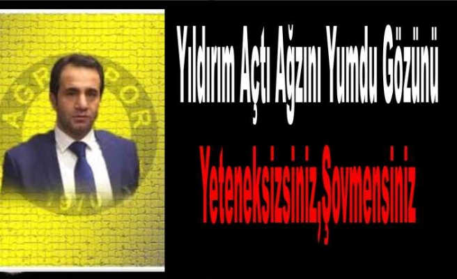 Yıldırım;Size Yaşamayı Zehir Edeceğim