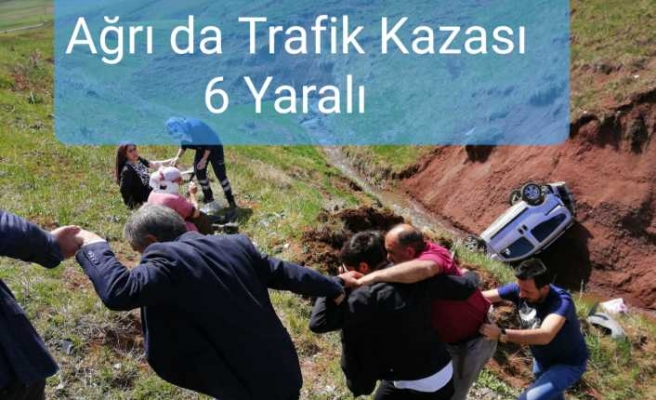 Ağrı da Trafik Kazası