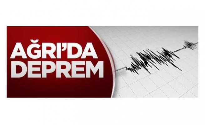 Ağrıda Deprem