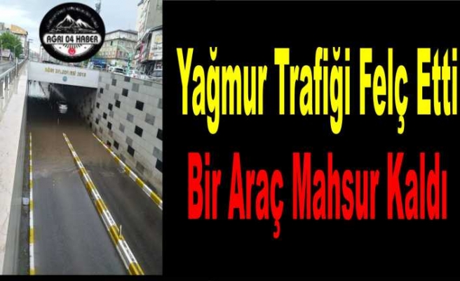 Ağrı Dörtyol da Trafik Felç Oldu