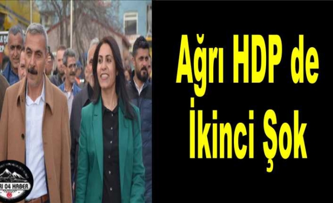 Ağrı HDP Karıştı