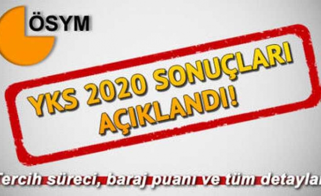 YKS SINAV SONUÇLARI AÇIKLANDI