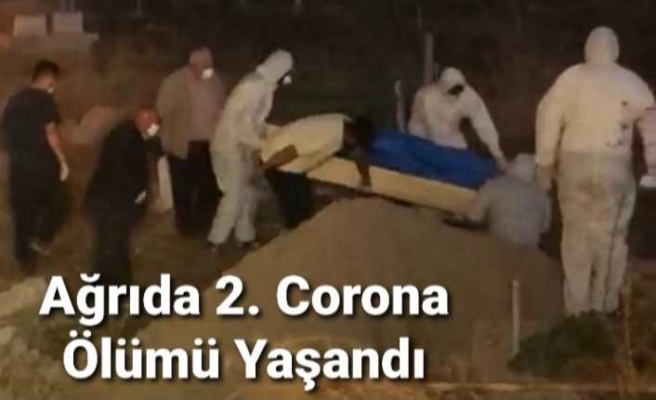 Ağrı da Bugün Corona Kaynaklı 2 Ölüm Yaşandı