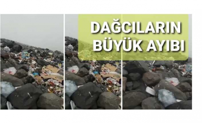 Ağrı da Çöpten Dağ Yaptılar