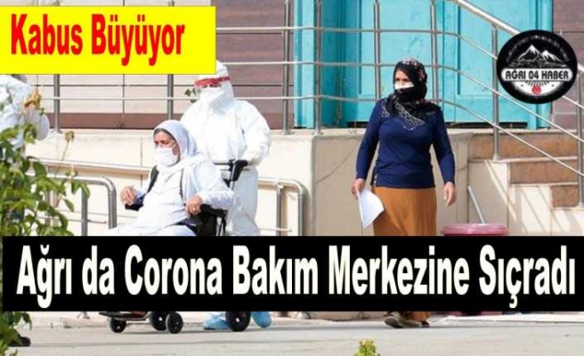 Ağrı da Bir Kurumda 18 Corona Vakası