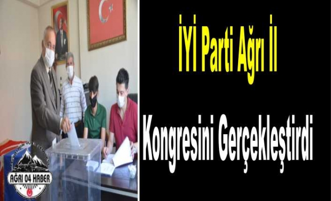 Ağrı da İYİ Parti İyi Gidiyor