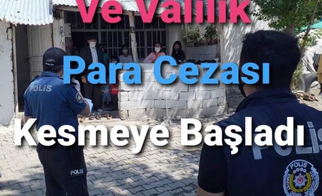 Ağrı da Para Cezaları Kesilmeye Başlandı