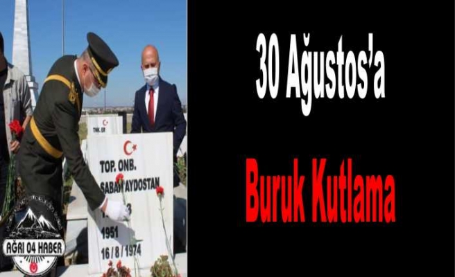 Ağrı da Zafer Bayramına Buruk Kutlama