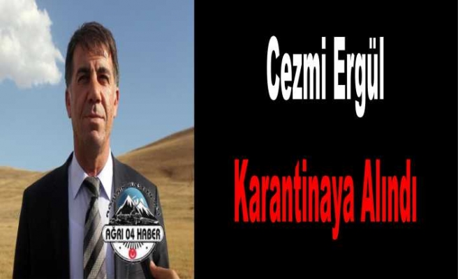 Cezmi Ergül'ün Testi de  Pozitif