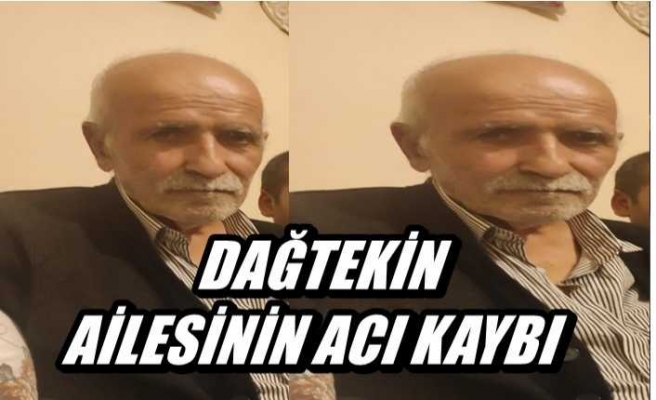 Dağtekin Ailesinin Acı Günü