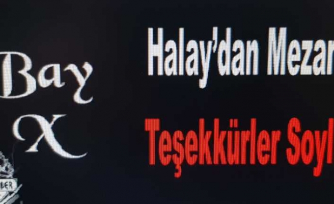 Halay'dan ,Mezara