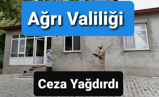 Ağrı Valiliği Affetmedi