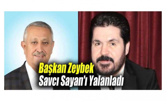 Afyon Belediye Başkanı ,Savcı Sayan'ı Yalanladı