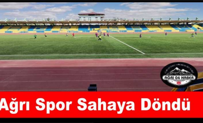 Ağrı 1970 Spor İdmana Çıktı