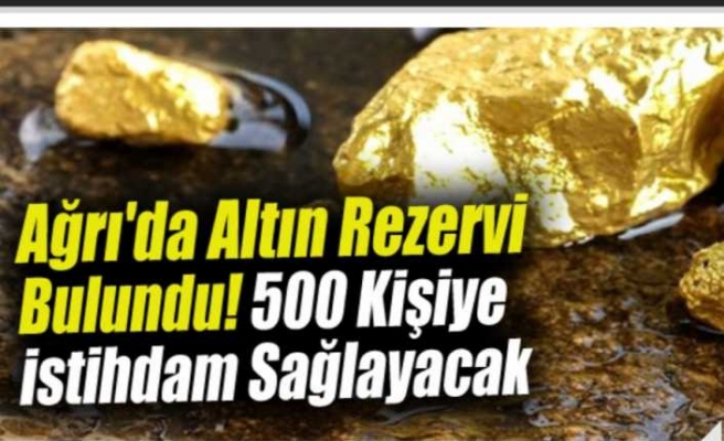 TMSF Başkanından Ağrı da Altın Müjdesi