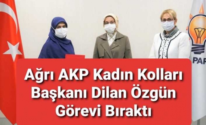 Ağrı AKP de Yaprak Dökümü Devam Ediyor