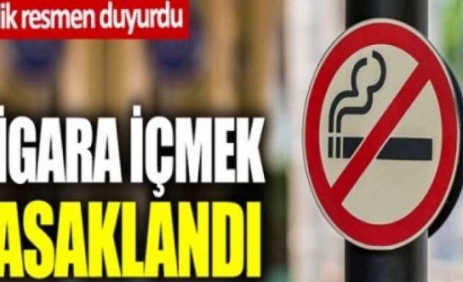 Ağrı da Sigara İçmek Yasaklandı