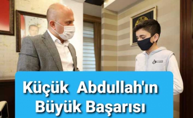 Ağrı'nın Küçük Bilişimcisinden Büyük Başarı