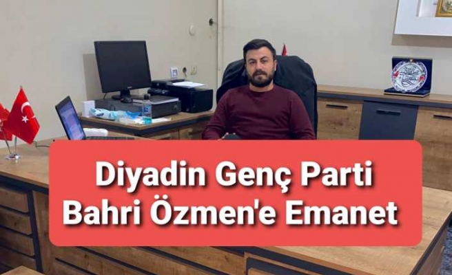 Genç Parti İlçe Başkanı Bahri Özmen Oldu