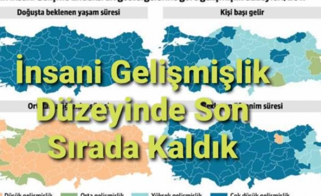 Ağrı İnsani Gelişmişlik Endeksinde Son Sırada Yer Aldı