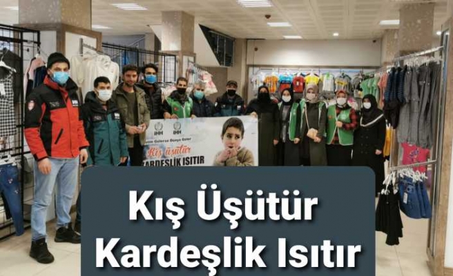 Ağrı da Kış Üşütmüyor,Kardeşlik Isıtıyor