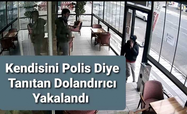 Ağrıda Polis Kimliği ile Dolandırıcılık