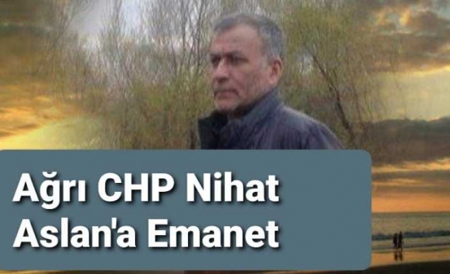 Ağrı CHP İl Başkanı Belli Oldu